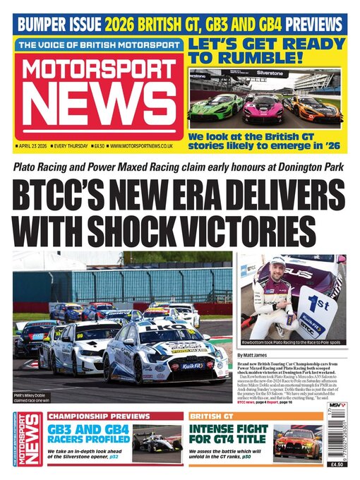 Cover image for Motorsport News